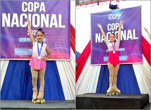 Esteñas se consagran campeonas nacionales en patinaje artístico - La Clave