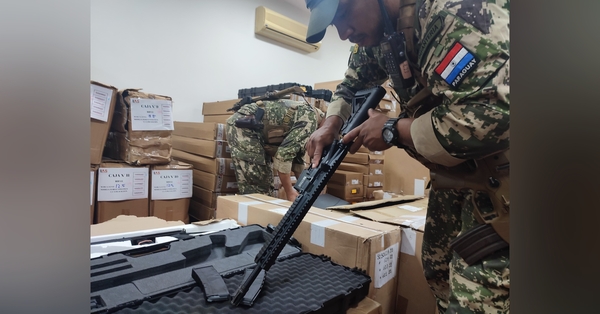 Incautaron 1.823 armas de fuego valoradas en más de USD 5 millones en Operativo Dakovo