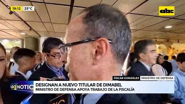 Video: designan a nuevo titular de la Dimabel  - ABC Noticias - ABC Color