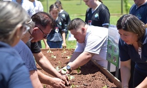 Huerta inclusiva, una iniciativa que busca beneficiar la economía de adultos mayores del Caaguazú