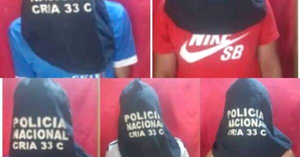 La Nación / Policías hallan un desarmadero