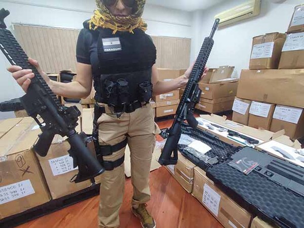 Desmantelan poderosa red de tráfico internacional de armas que operaba en Paraguay | DIARIO PRIMERA PLANA