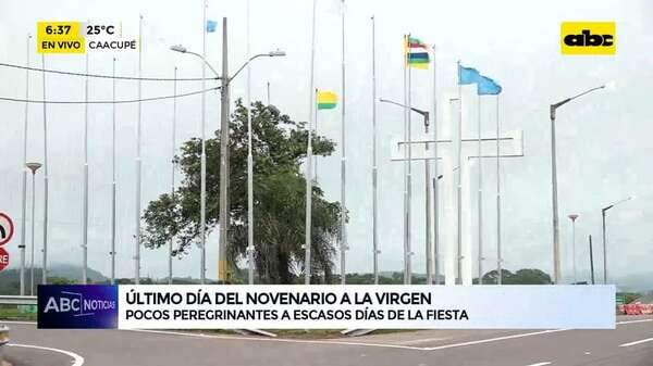 Video: Último día del novenario a la Virgen de Caacupé   - ABC Noticias - ABC Color