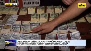 Video: Asaltaron un local gastronómico en Luque  - ABC Noticias - ABC Color