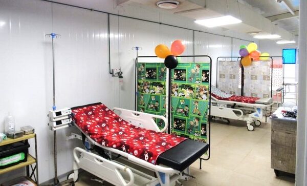 Hospital de Caacupé cuenta con renovado bloque de urgencias para la atención pediátrica - El Independiente