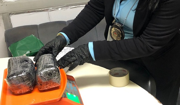 SENAD detecta marihuana en encomienda proveniente de Estados Unidos