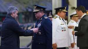 General detenido por esquema de tráfico de armas había sido condecorado por Peña y Mario Abdo - Policiales - ABC Color