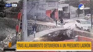 Tras allanamiento detuvieron a un presunto delincuente | Telefuturo