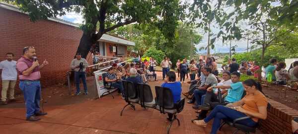 En Encarnación se manifiestan contra proyecto de ley de la Superintendencia de Pensiones y Jubilaciones