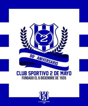 Sportivo 2 de Mayo celebra su 88º aniversario