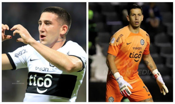 Versus / Olimpia oficializa la continuidad de los jugadores Juan Espínola y Facundo Zabala