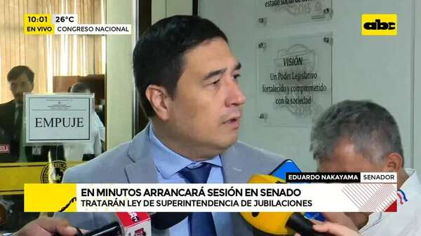 Video: Tratarán ley de superintendencia de jubilaciones - ABC Noticias - ABC Color