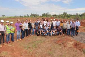 Inicio oficial de las obras civiles de la UNAMIS en su Sede Santa Rosa Misiones