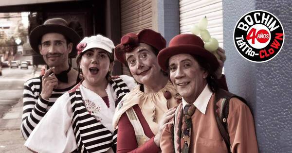 La Nación / Bochín Teatro Clown festeja sus 40 años