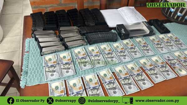 Juzgado bloquea supuestas ganancias producidas por tráfico de armas