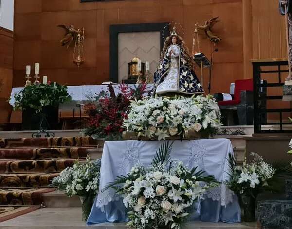 Virgen de Caacupé: paraguayos en Madrid se preparan para tradicional procesión - Nacionales - ABC Color