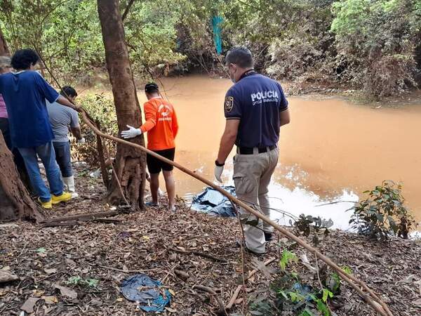 Hallan cuerpo de hombre arrastrado por raudal en Ciudad del Este tras apuesta - Unicanal