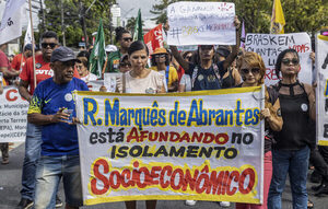 Los afectados por el hundimiento de una mina en Brasil se manifiestan contra Braskem - MarketData