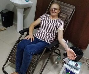 Exitosa colecta de sangre en Naranjal