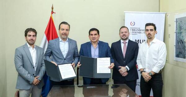 La Nación / MUVH firmó convenio para avanzar con industrialización en barrio San Francisco