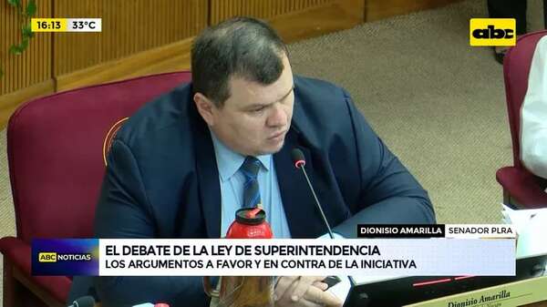 Video: el debate de la ley de Superintendencia de Pensiones y Jubilaciones - ABC Noticias - ABC Color