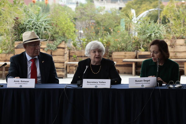 Yellen dice que México tiene potencial para atraer más cadenas de valor a Norteamérica - MarketData