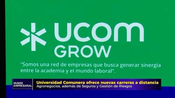 Video: Universidad Comunera ofrece nuevas carreras a distancia - Mundo empresarial - ABC Color