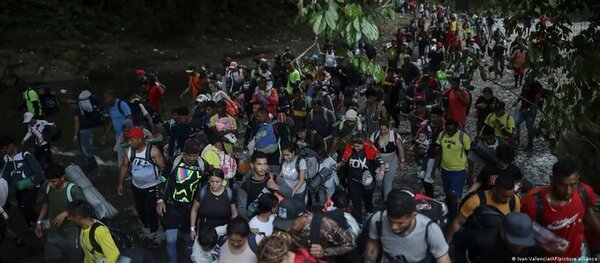 Medio millón de migrantes cruzaron la selva del Darién en 2023