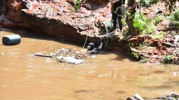 Militar desaparecido: Restos hallados en arroyo de Lambaré son de animales