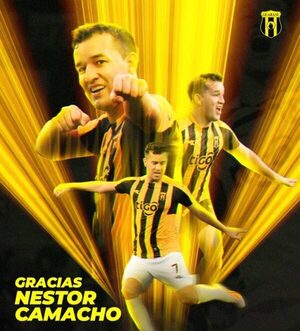 Guaraní oficializó la salida del pelotero Néstor Camacho