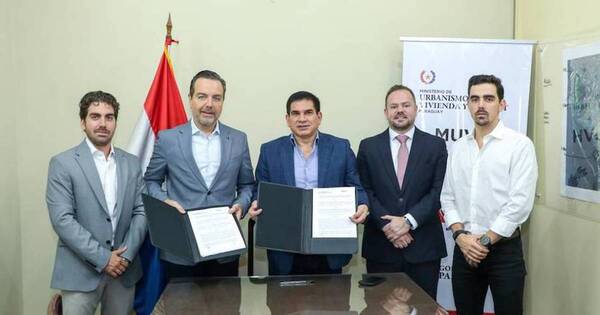 La Nación / MUVH firmó un convenio para avanzar con la industrialización