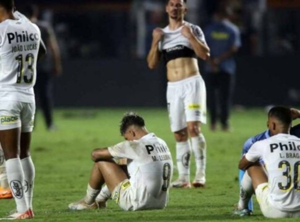 Santos desciende a la B por primera vez en su historia | 1000 Noticias