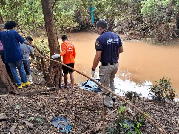 Restos hallados en el arroyo no son del militar desaparecido