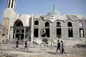 Bombardeos de Israel destruyen una de las mezquitas más antiguas de la Franja de Gaza - Mundo - ABC Color