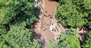 La Nación / Restos óseos hallados en el arroyo Lambaré no son del militar Alexis Sosa