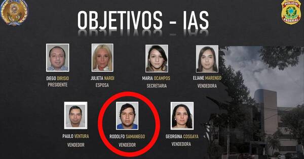 La Nación / Dakovo: se entregó vendedor de IAS