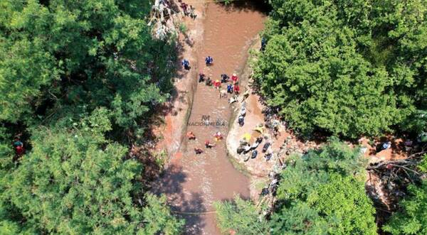 Restos encontrados en el arroyo Lambaré no son humanos: sigue el misterio de Alexis Sosa