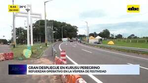 Video:  Gran despliegue en Kurusu peregrino  - ABC Noticias - ABC Color