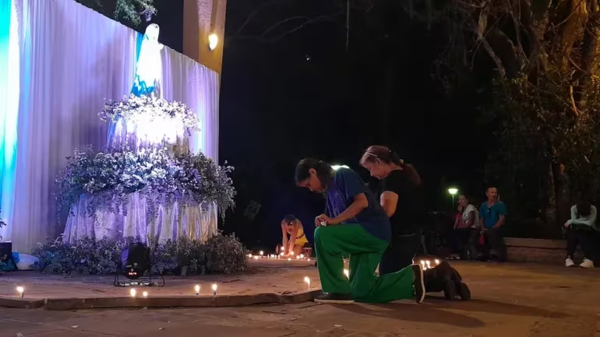 Vigilia permanente en el Santuario Itacuá: Una celebración llena de fe y devoción