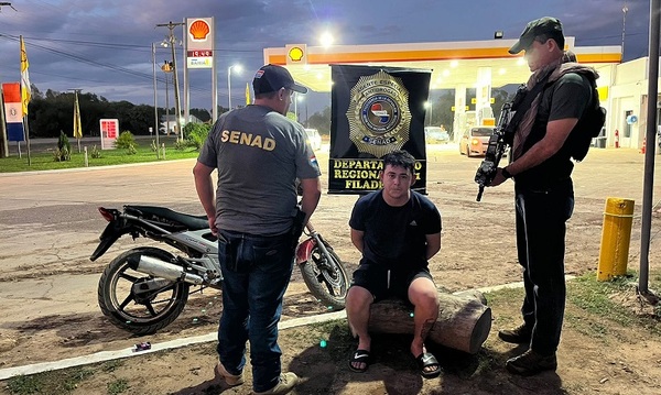 Capturan a delivery de cocaína en Filadelfia, Chaco