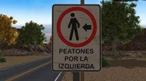 Peatones por la izquierda, letra muerta - Radio Imperio 106.7 FM