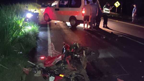 Peregrinante muere arrollado por una motocicleta y luego un automóvil en Amambay