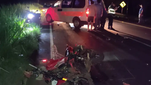 Peregrinante muere arrollado por una motocicleta y luego un automóvil - Noticiero Paraguay