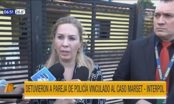Capturan a pareja de policía vinculado a Marset | Telefuturo