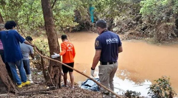 Restos hallados en el arroyo de Lambaré no son del militar desaparecido