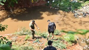 Militar desaparecido: Hallan restos óseos en zona del arroyo Lambaré