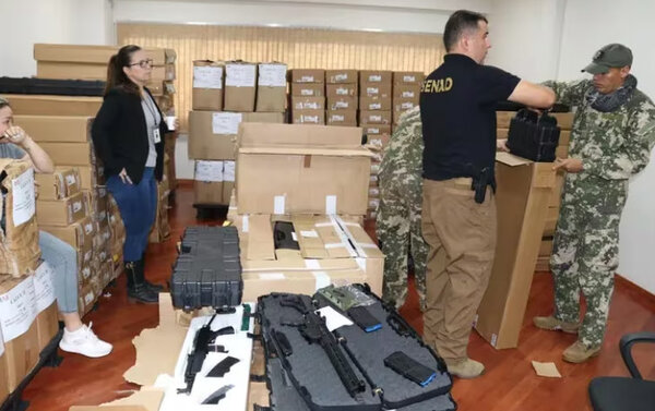 5 militares eran piezas clave de la Dimabel en el megatráfico de armas