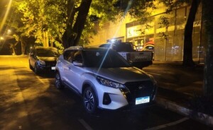Hallan en el centro de CDE vehículo denunciado como robado en Brasil
