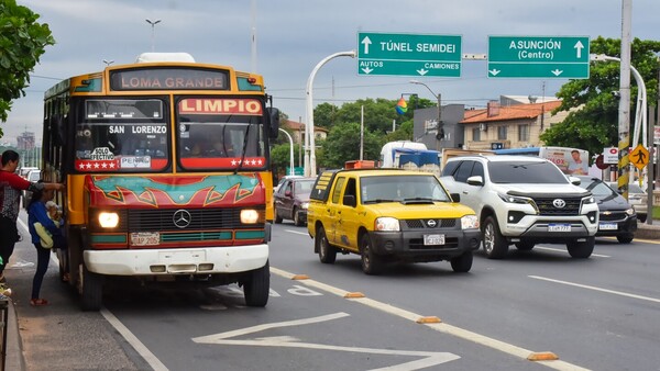 Carril exclusivo de buses en la ruta Transchaco aún no tiene fecha de habilitación: ¿Cómo funcionará?