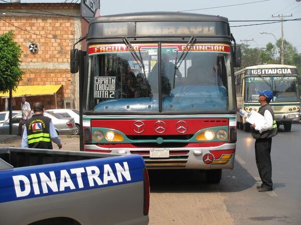 Liberan itinerario de buses por Caacupé
